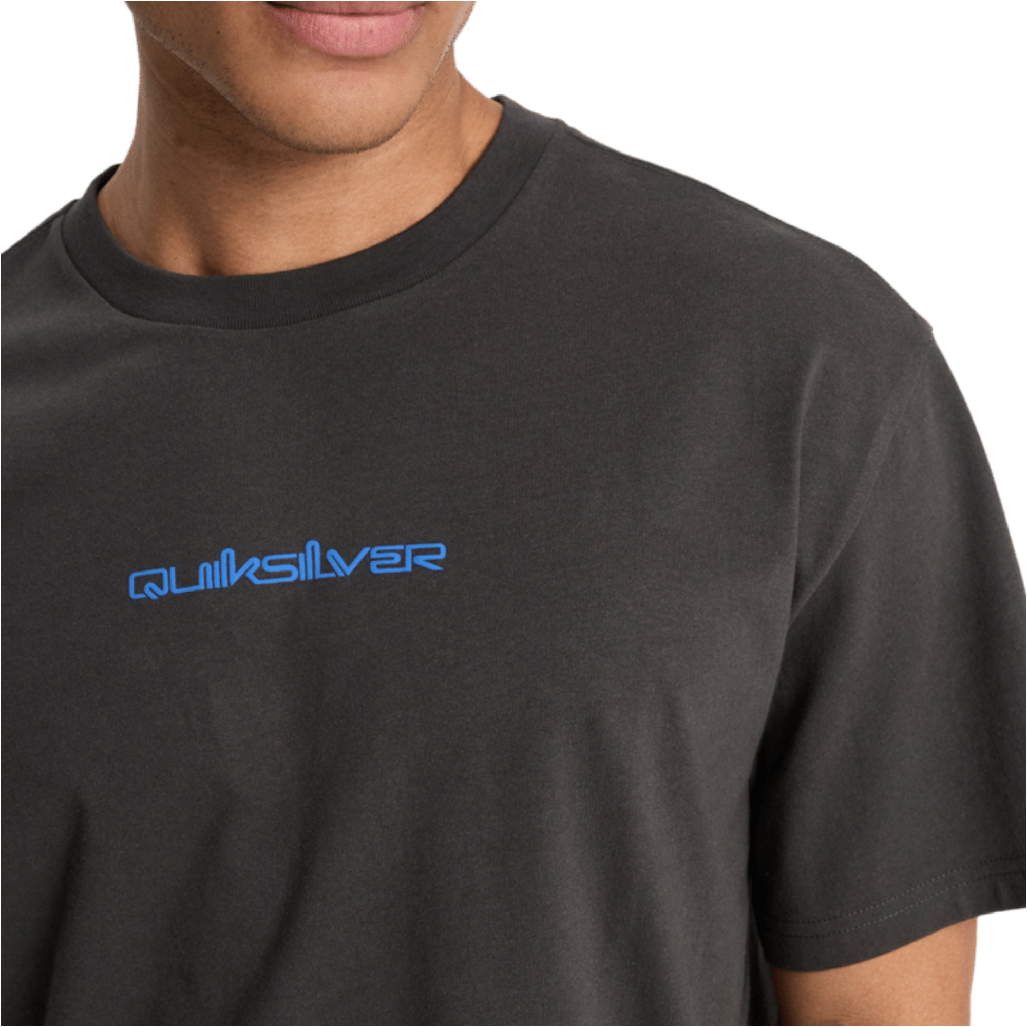 Camiseta Masculina «Fractured Wave» Da Quiksilver , 2026, EQYZT08299 - Tarmac